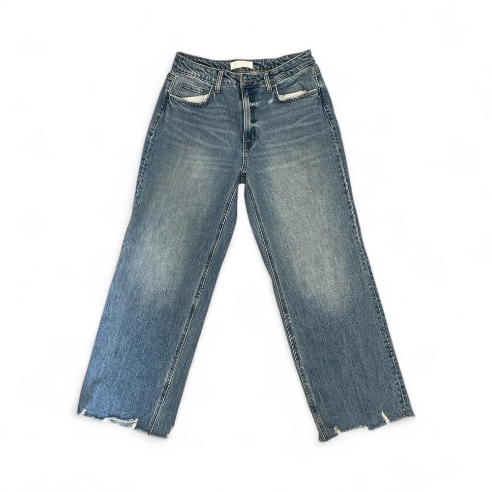 Classic Denim Wide Leg Women's Jeans